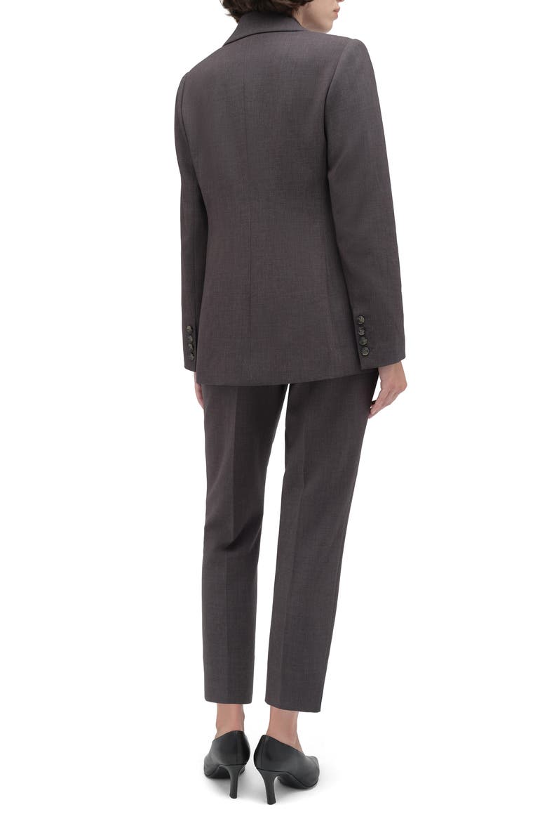 Favorite Daughter The Phoebe Double Breasted Blazer, Alternate, color, Grey Suiting