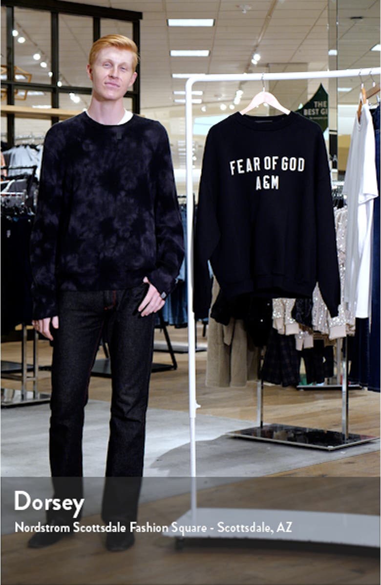 A&M Logo Cotton Fleece Graphic Sweatshirt, sales video thumbnail