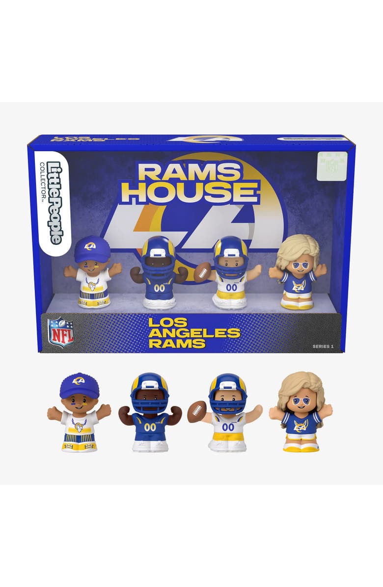 Mattel Los Angeles Rams NFL Little People Collector Figure Set, Main, color, Multi-Color