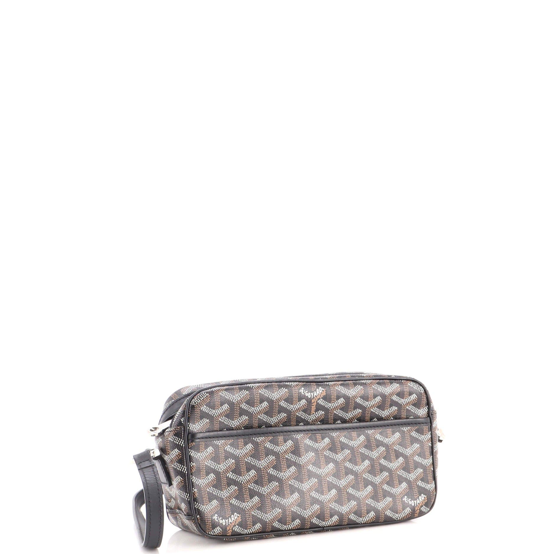 Cap Vert Bag Coated Canvas, Alternate, color, Black