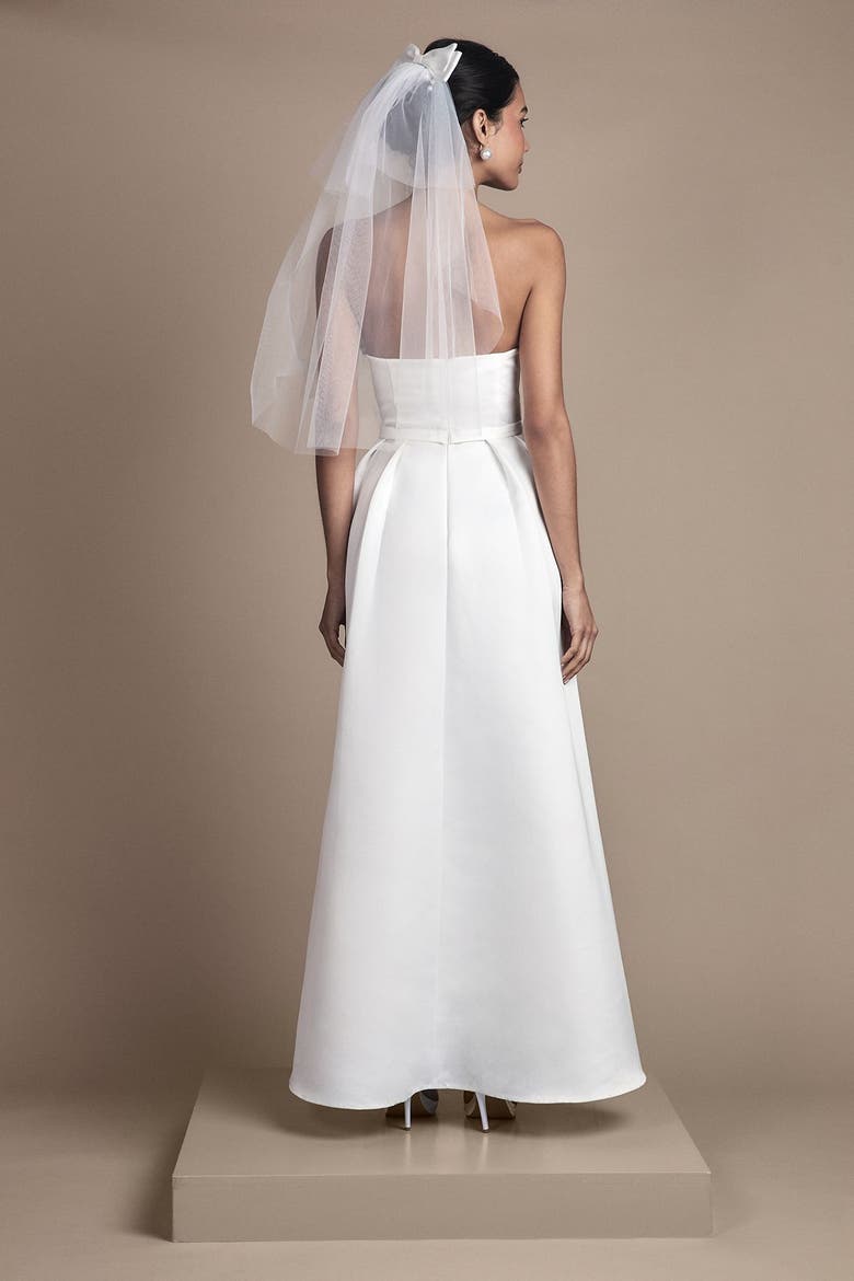 Sweetheart Wedding Dress, Alternate, color, Ivory