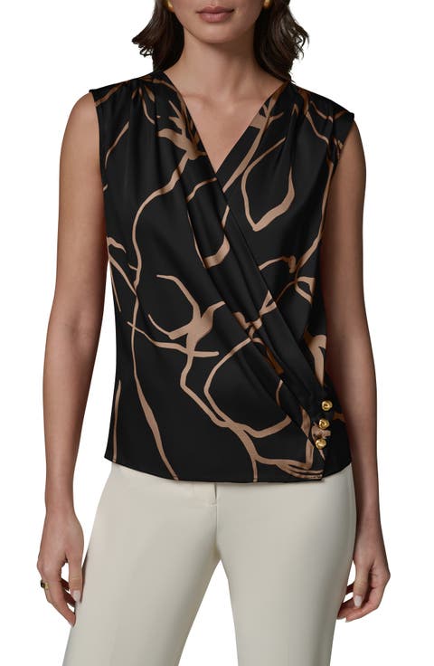 Faux Wrap Top