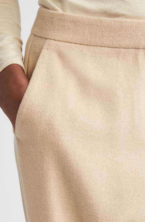 Lafayette 148 New York Clinton Camel Hair Ankle Pants In Neutral