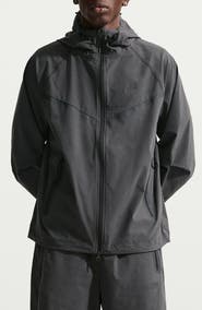 Nike Dri-FIT Oversize Stretch Nylon Hooded Windrunner Jacket