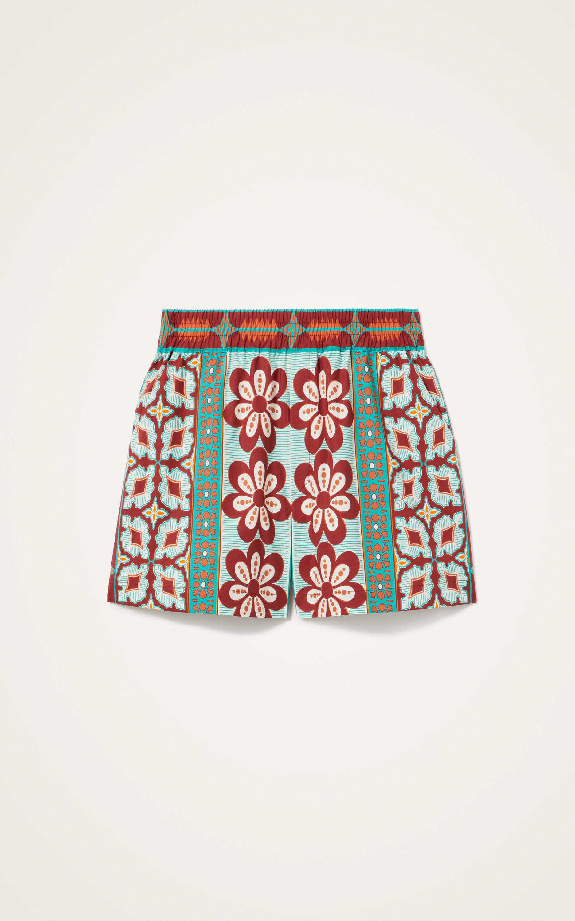 Pull-Up Shorts Pagoda Placee Rust - image 2