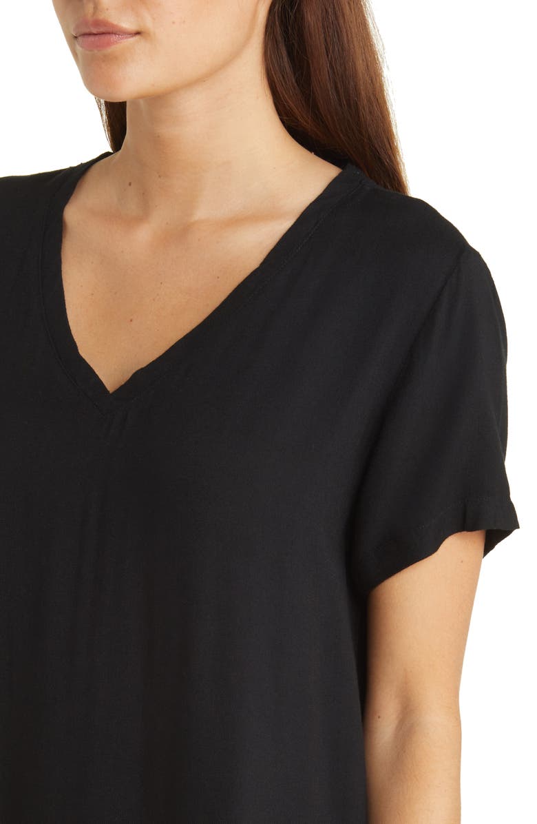Bella Dahl V-Neck T-Shirt Dress, Alternate, color,