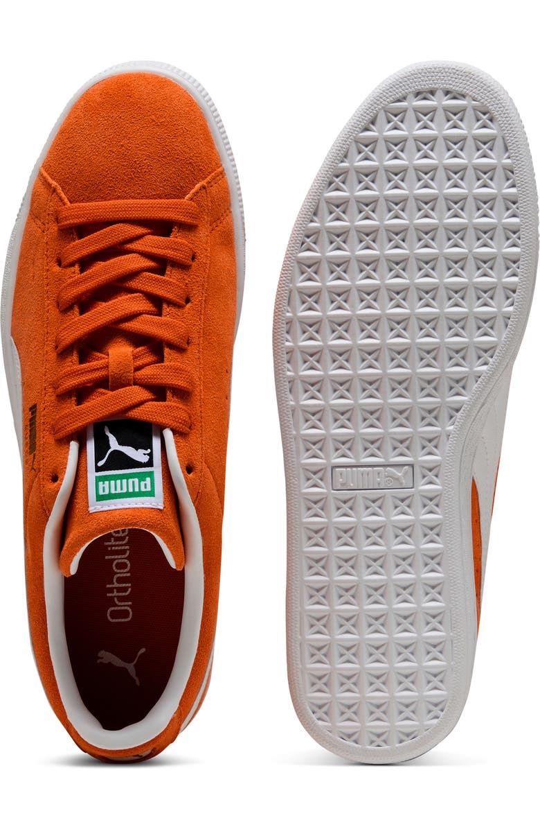 PUMA Suede Classic Sneaker, Alternate, color, Cayenne Pepper/ Puma White