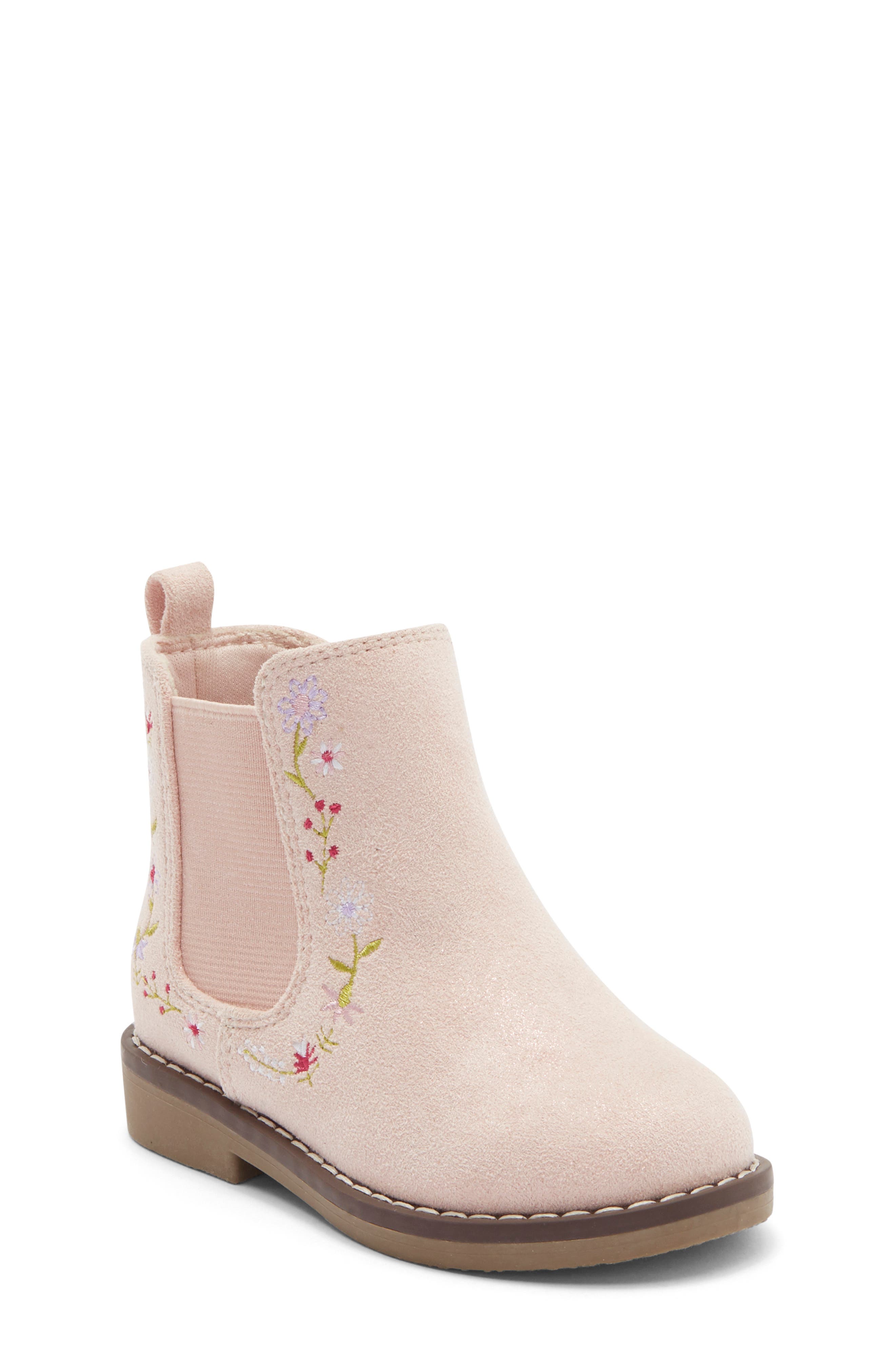 Kids' Caite Embroidered Short Boot