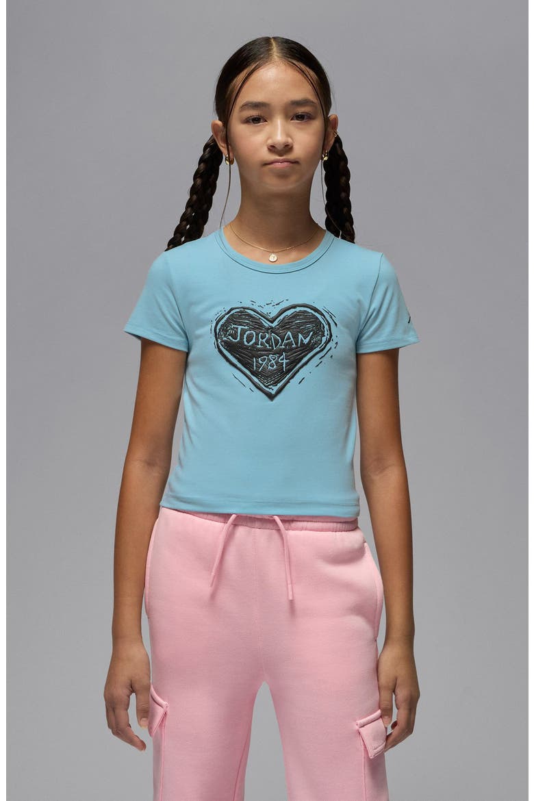 Kids' Tree Etch Graphic T-Shirt, Alternate, color, OCEAN BLISS