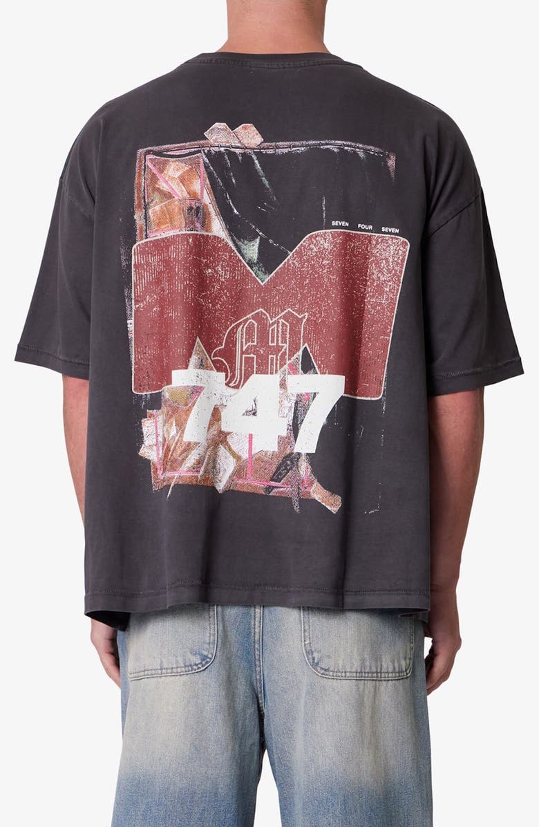 mnml Still Life Print Graphic T-Shirt, Alternate, color, Washed Black