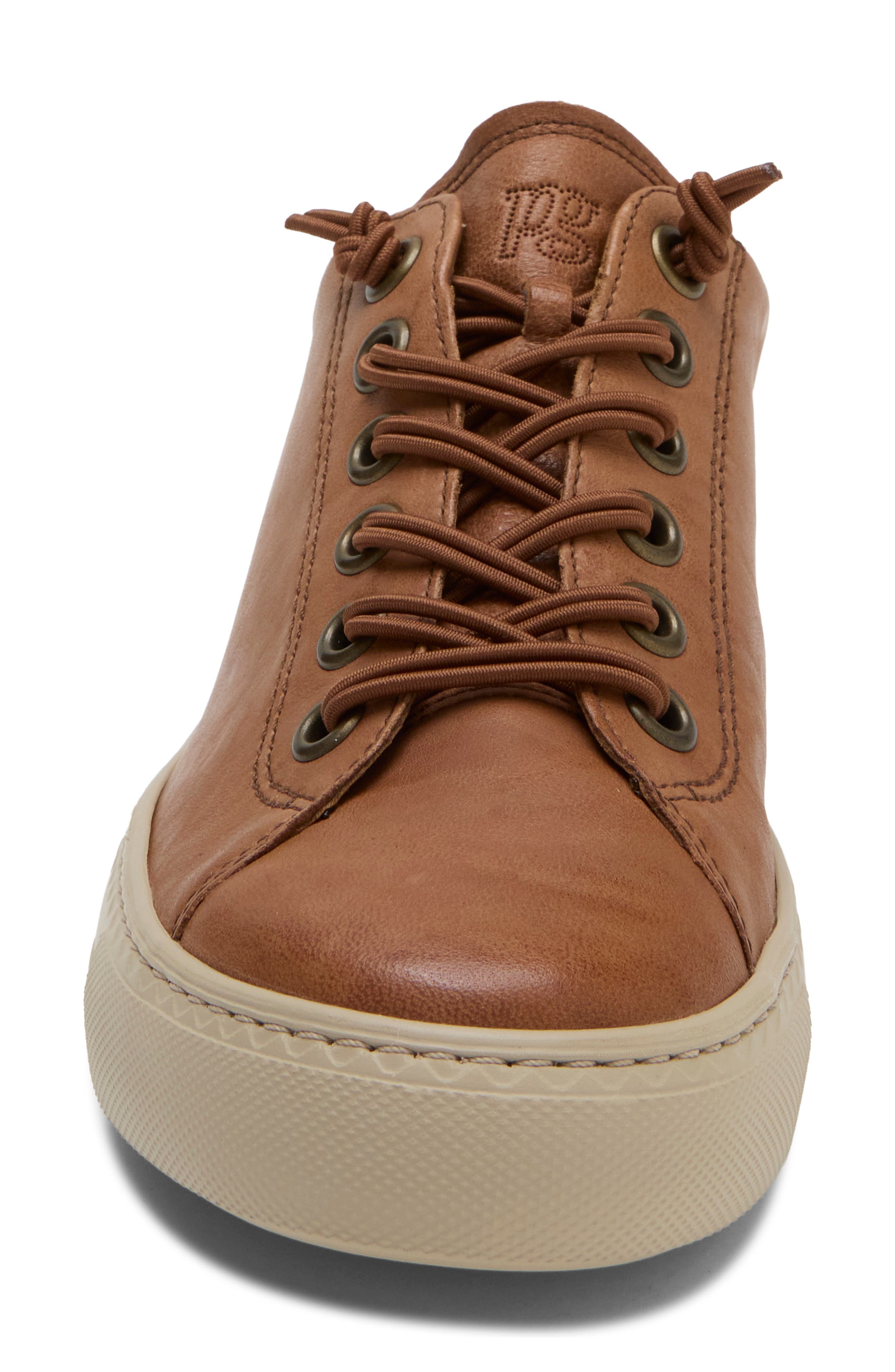 Hadley Platform Sneaker, Alternate, color, COGNAC SPORTNAPPA
