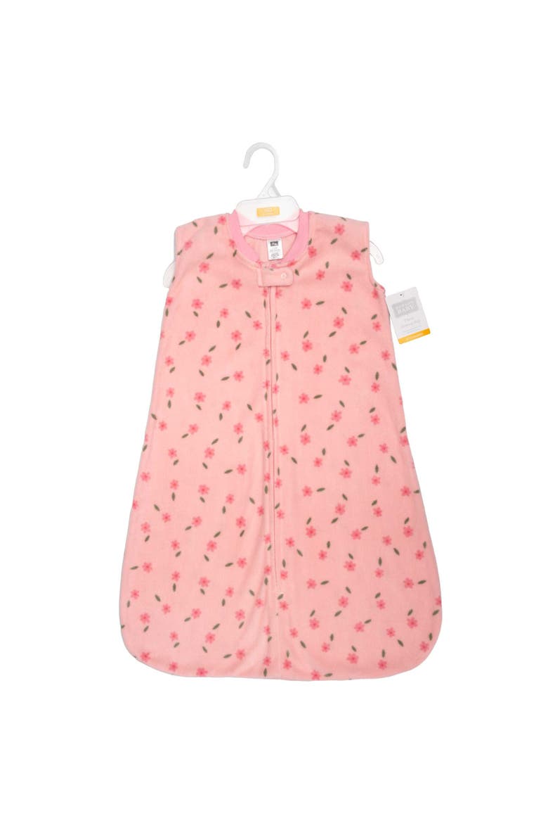 Plush Comfort Sleep Sack & Snuggle Throw, Alternate, color, Small Floral