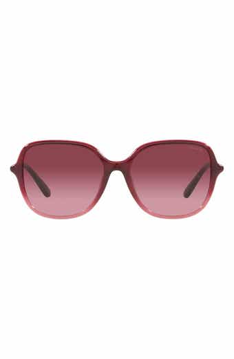COACH 55mm Gradient Square Sunglasses