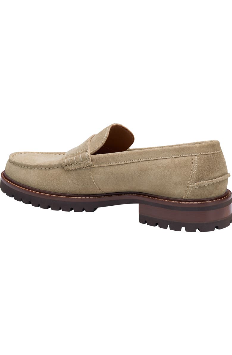 Johnston & Murphy Collier Penny Loafer, Alternate, color, Beige Suede