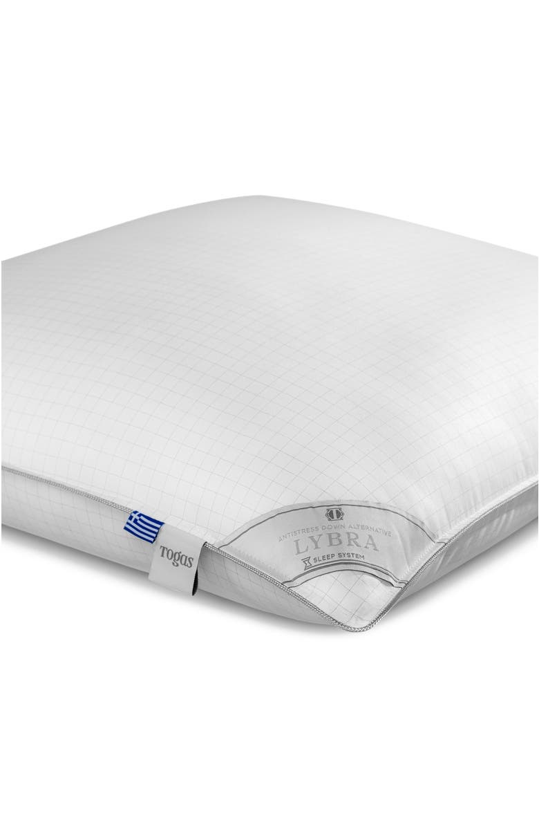 Togas Libra pillow, Alternate, color, White