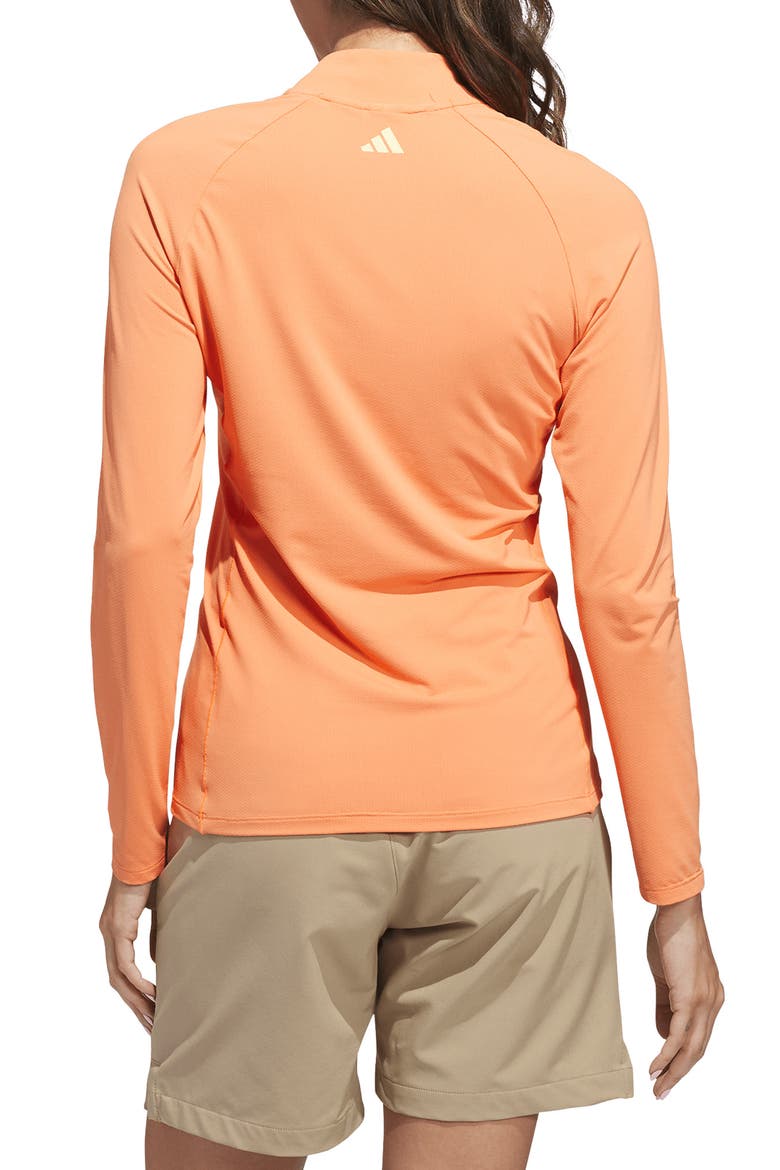 Ultimate Solid Quarter Zip Pullover, Alternate, color, ORANGE