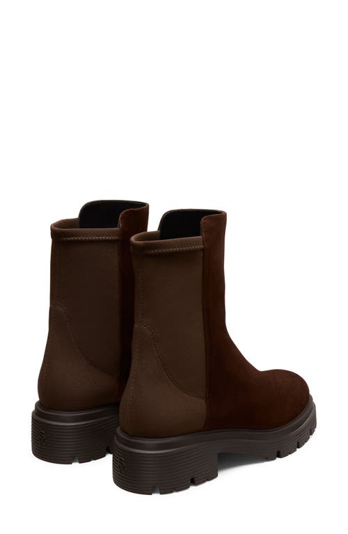 Stuart Weitzman 5050 Hudson Lite Bootie In Brown