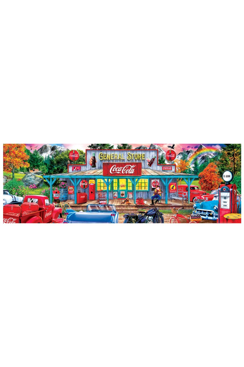 Coca-Cola Stop-n-Sip 1000pc Pano Puzzle, Alternate, color, Multicolor