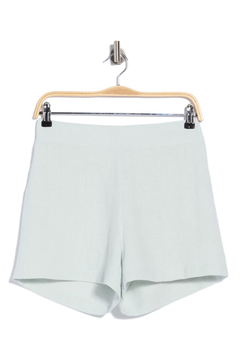 Andi Linen Shorts, Main, color, SEAFOAM