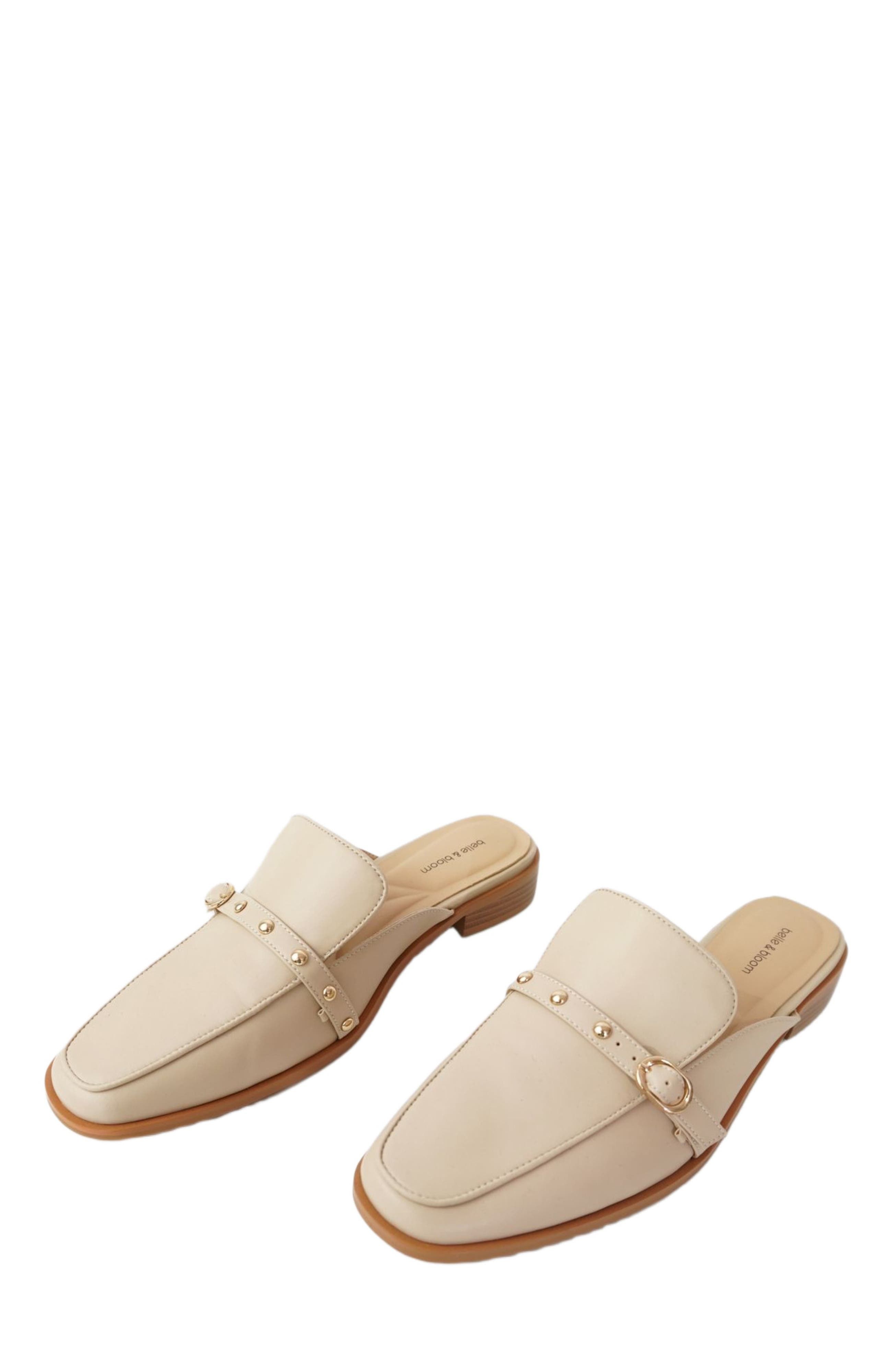 Belle & Bloom How It Feels Charm Loafer Mule, Alternate, color, Sand
