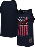 Mitchell & Ness Men's Mitchell & Ness Navy Milwaukee Bucks Hardwood Classics Americana Stars and Stripes Tank Top