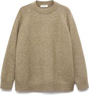MANGO Crewneck Sweater