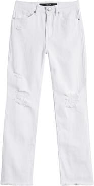 Joe's Kids' Aubrey Relaxed Distressed High Waist Jeans