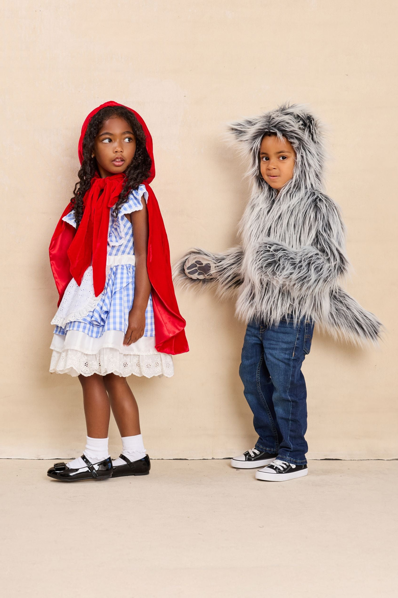 Werewolf Hoodie for Kids, Alternate, color, Grey