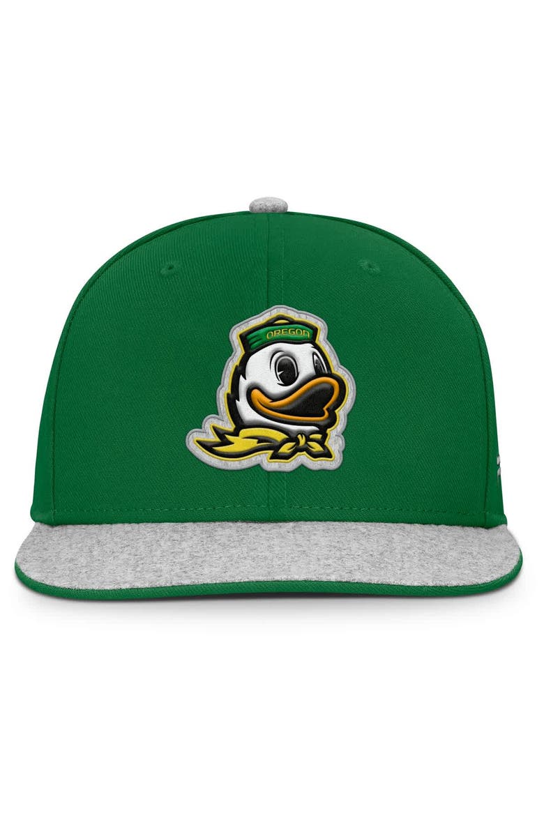 FANATICS Men's Fanatics Green Oregon Ducks Loden Snapback Hat, Alternate, color, 