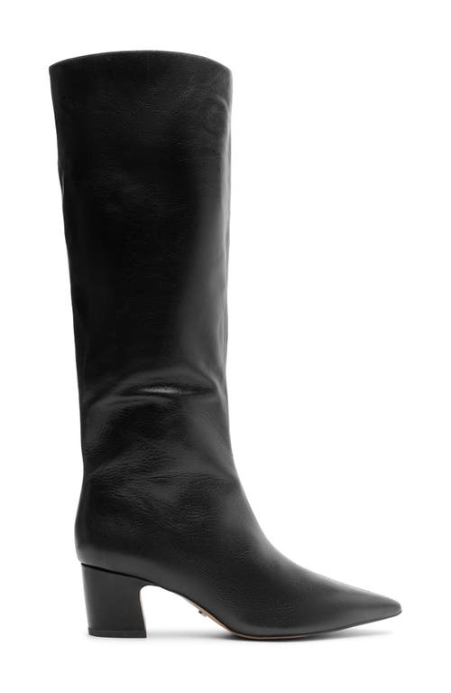 Arezzo Julie Knee High Boot In Black