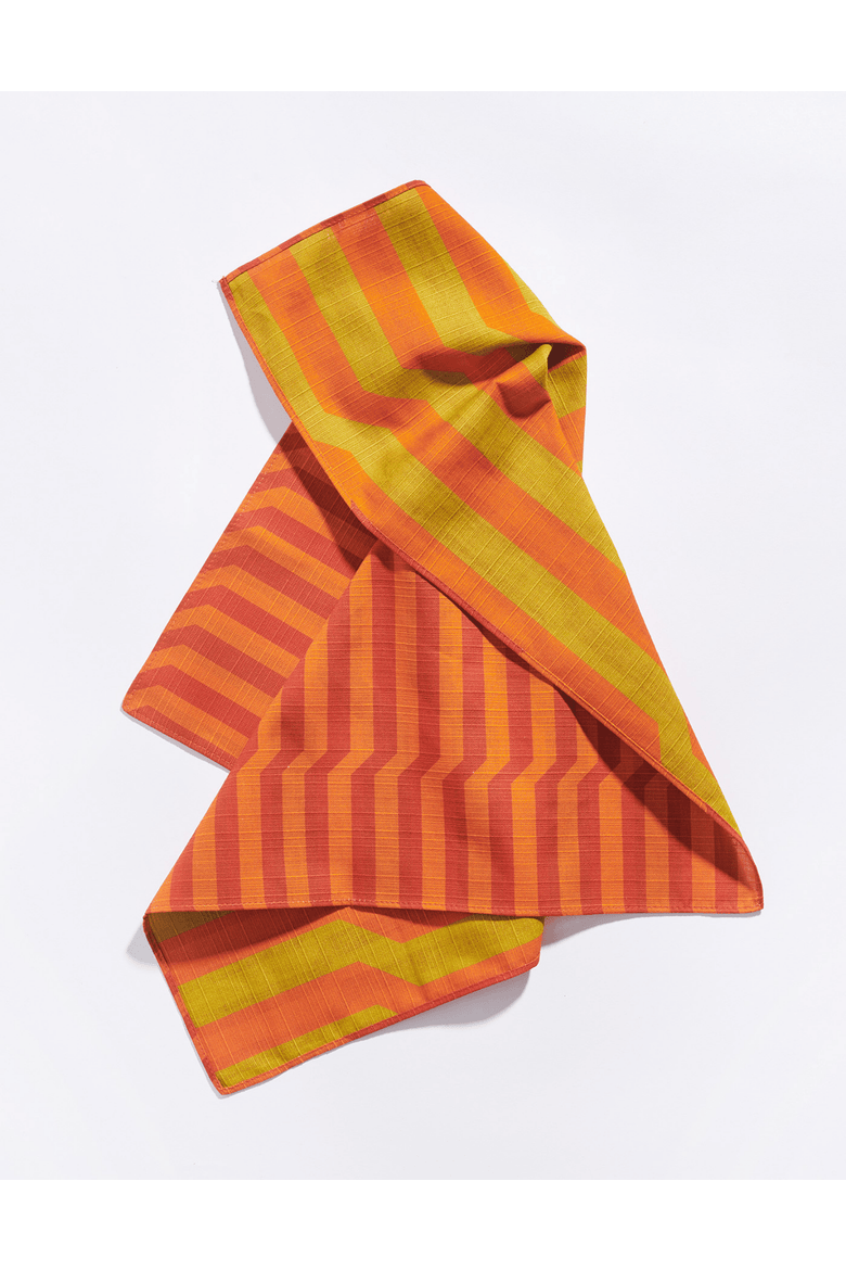 Stripe Dinner Napkins - High Season Set of 4, Alternate, color, VERMILLION