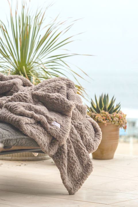 Napa Valley Nirvana Faux Fur Throw Blanket