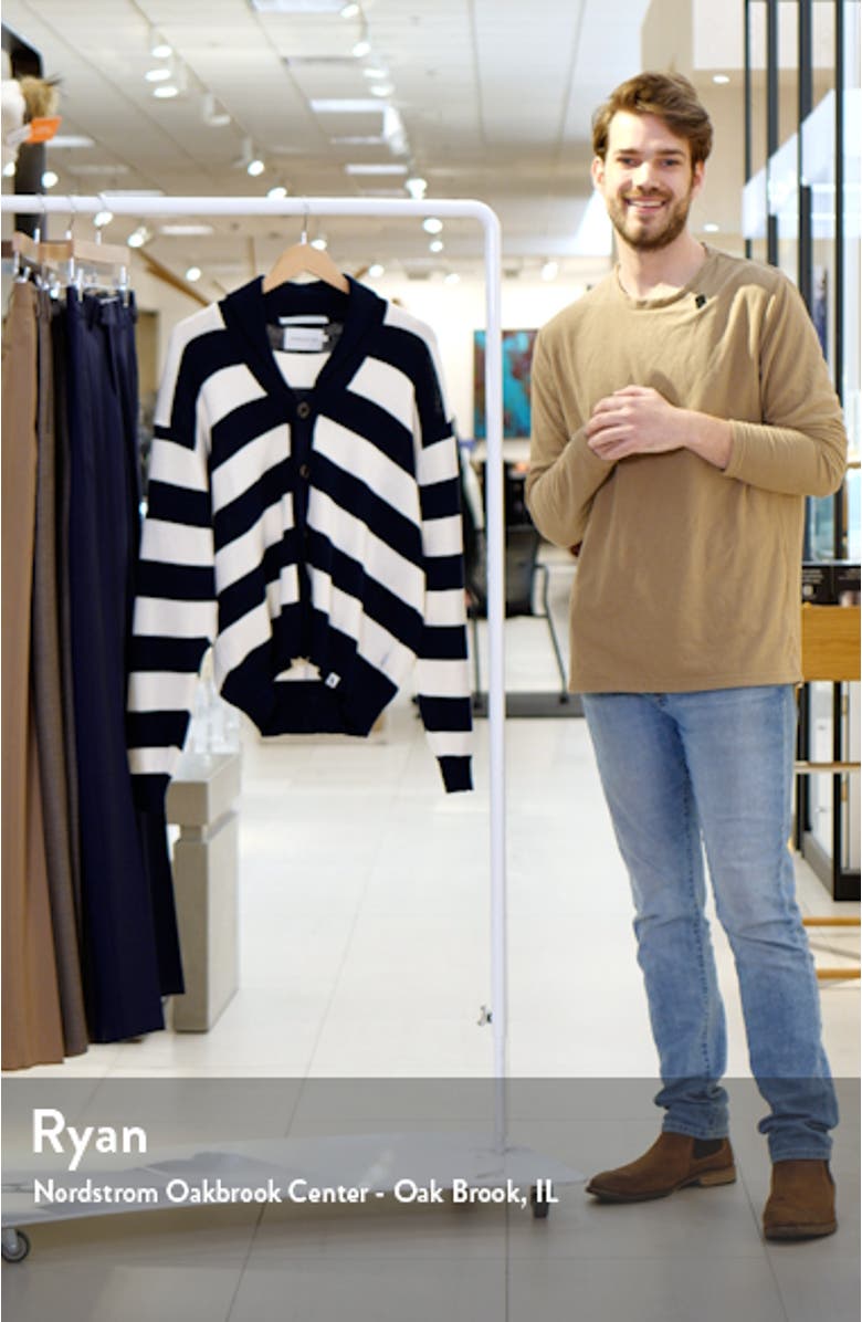 Richmond Stripe Cardigan, sales video thumbnail