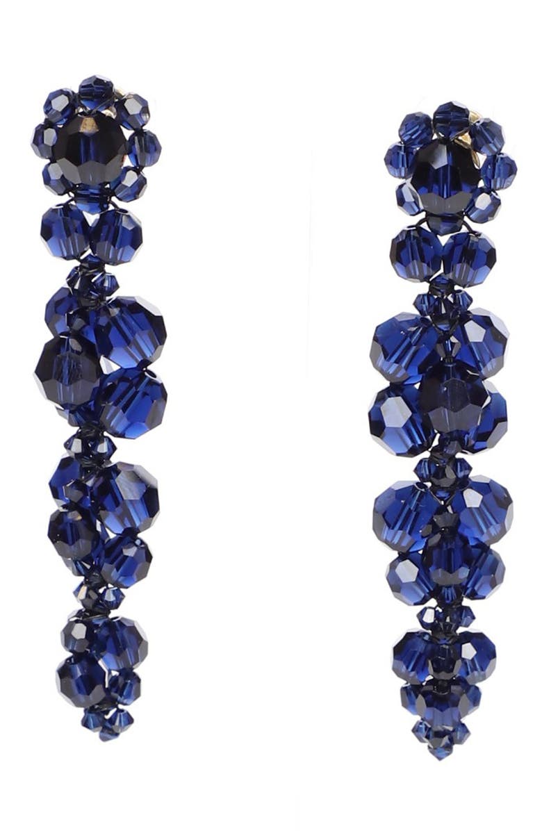 Simone Rocha Cluster Drip Earrings, Main, color, 