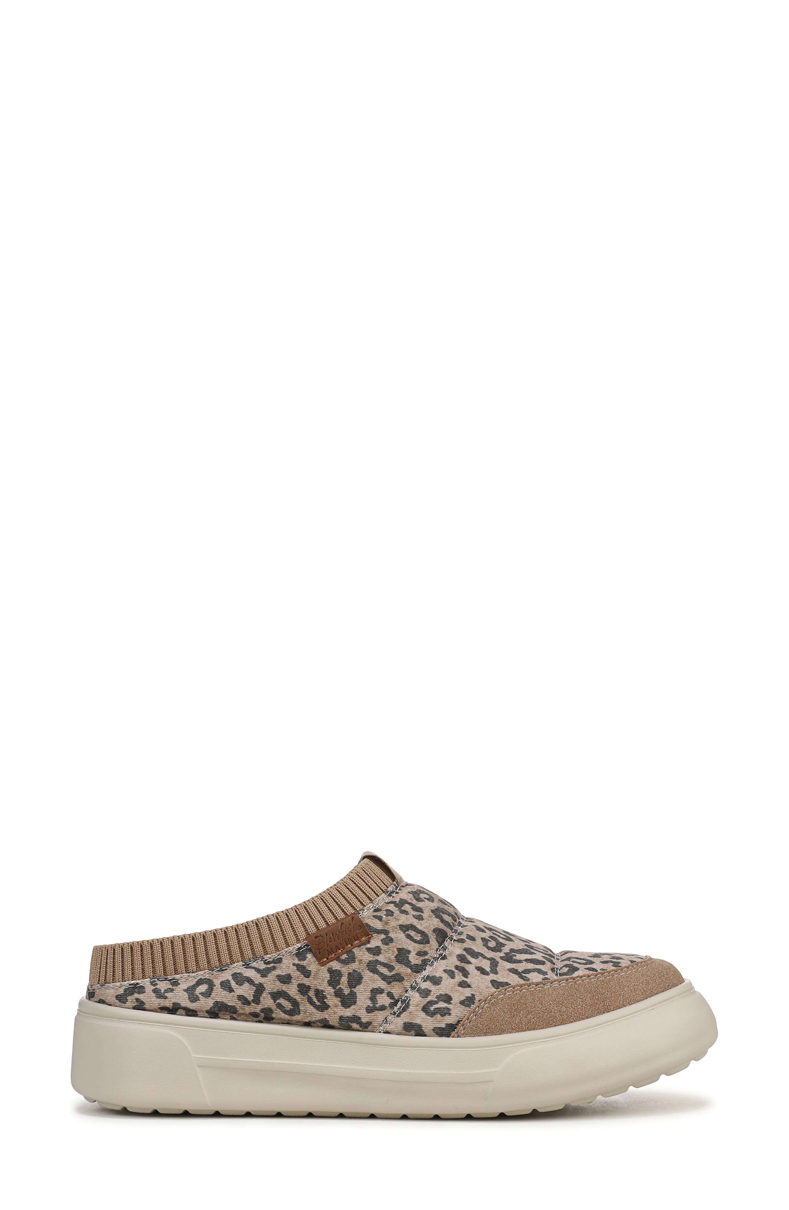 Seadream Mule, Alternate, color, LEOPARD FAUX SUEDE/ TWILL