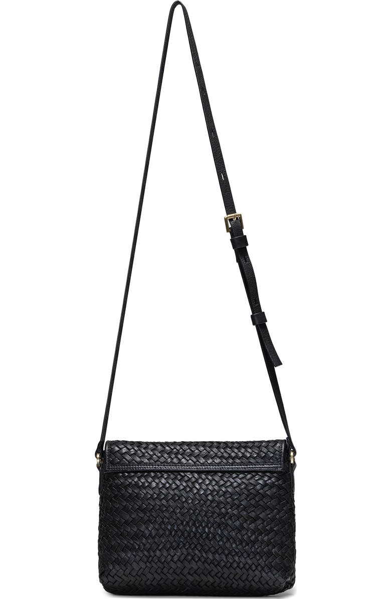 Écotorie Irving Woven Crossbody Bag, Alternate, color, Black