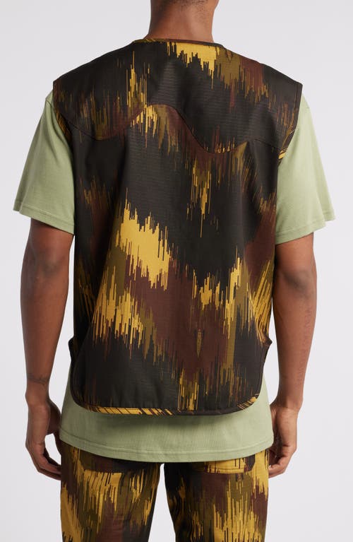 Icecream Ripstop Fly Fishing Vest In Dried Tobacco