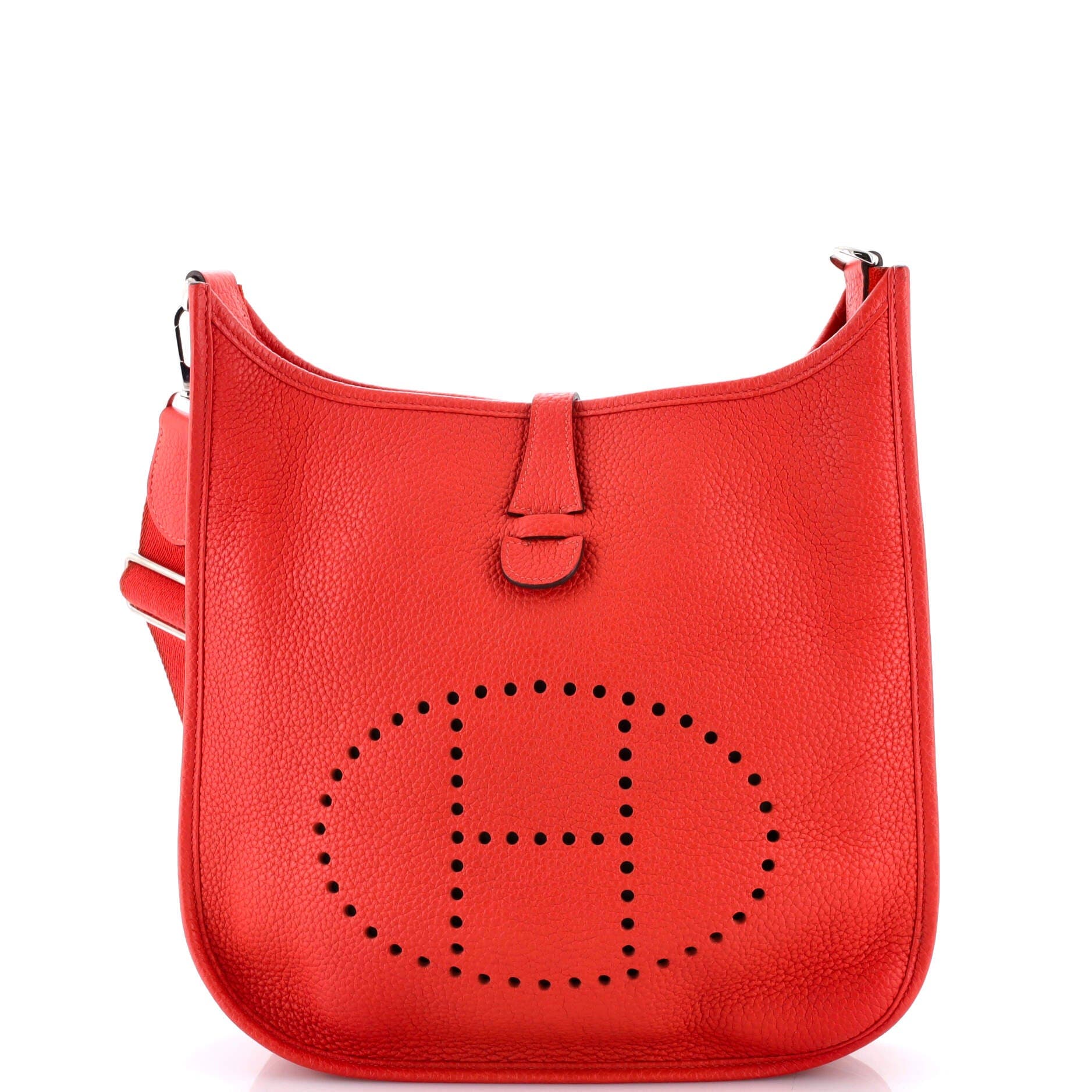 Pre-Owned Hermes Evelyne Bag Gen III Clemence PM, Main, color, 