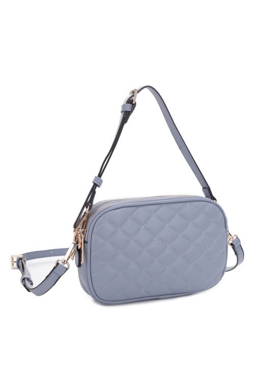 MALI + LILI MALI + LILI ERYN QUILTED VEGAN LEATHER CROSSBODY BAG