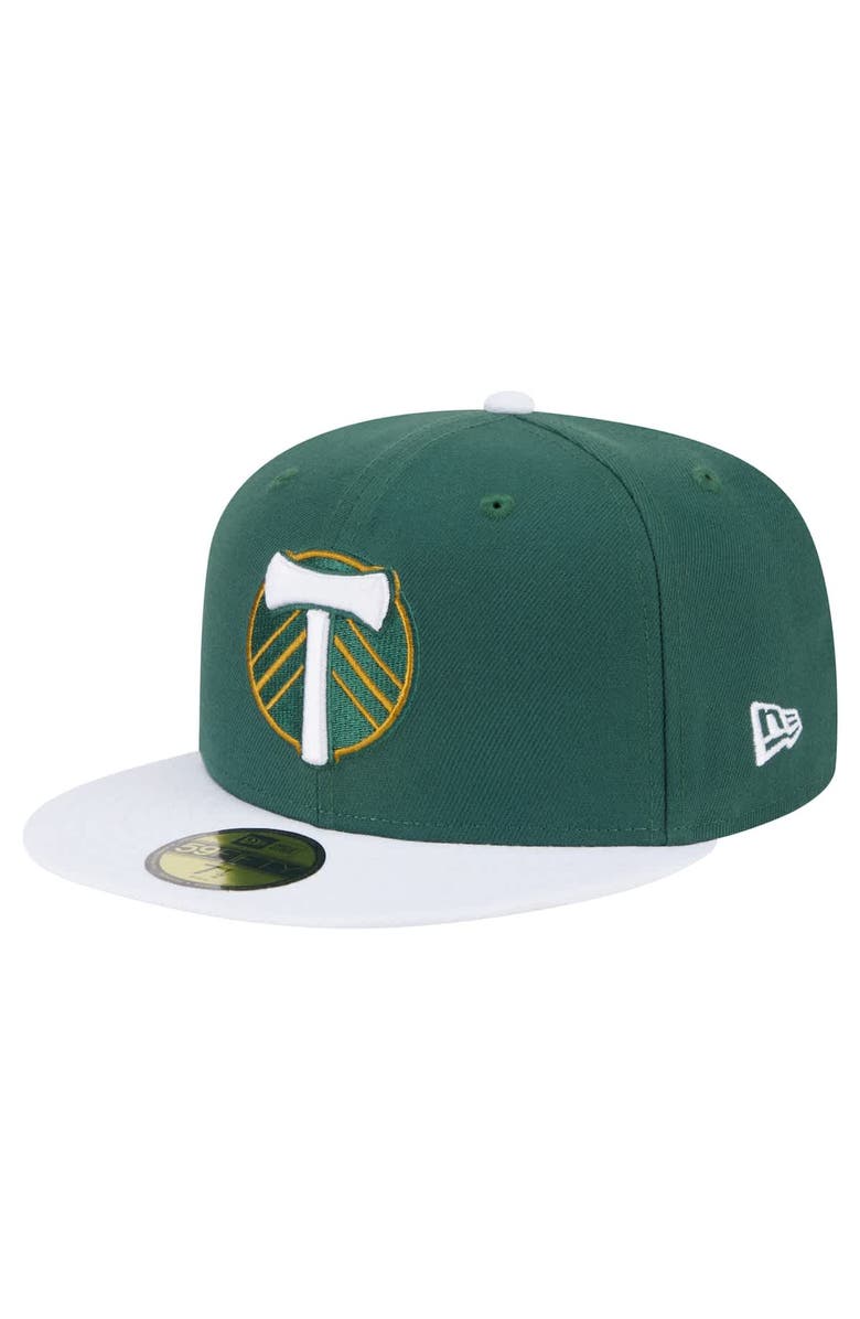 New Era Men's New Era  Green Portland Timbers 2025 Kickoff 59FIFTY Fitted Hat, Alternate, color, Green