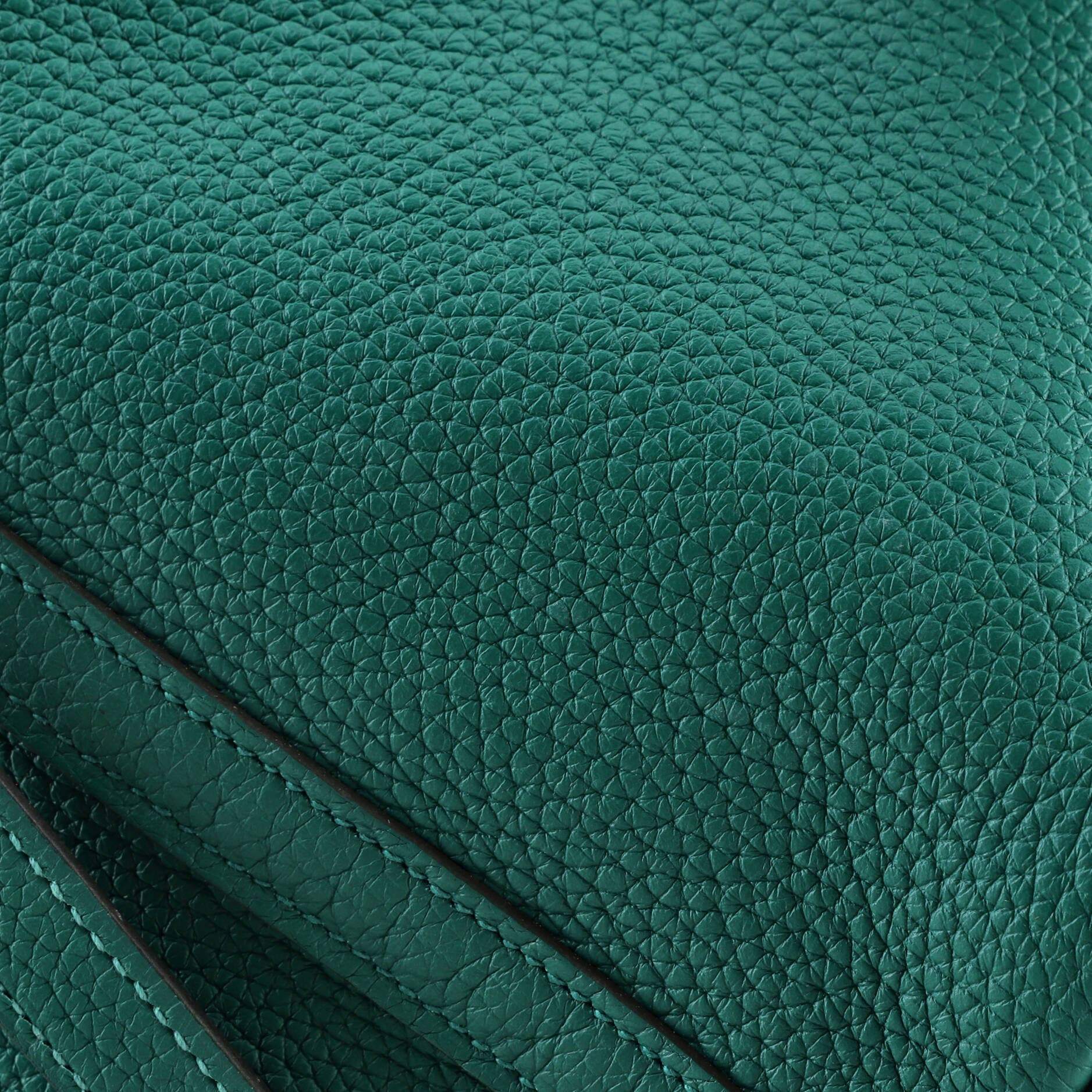 Pre-Owned Hermes Picotin Lock Bag Clemence PM, Alternate, color, Vert Vertigo