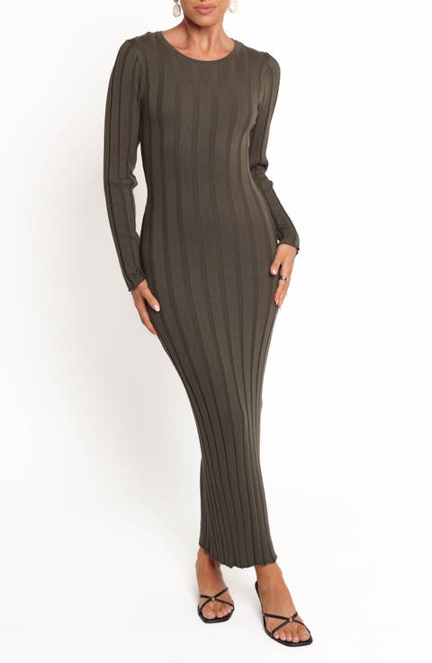 Carlson Long Sleeve Maxi Dress
