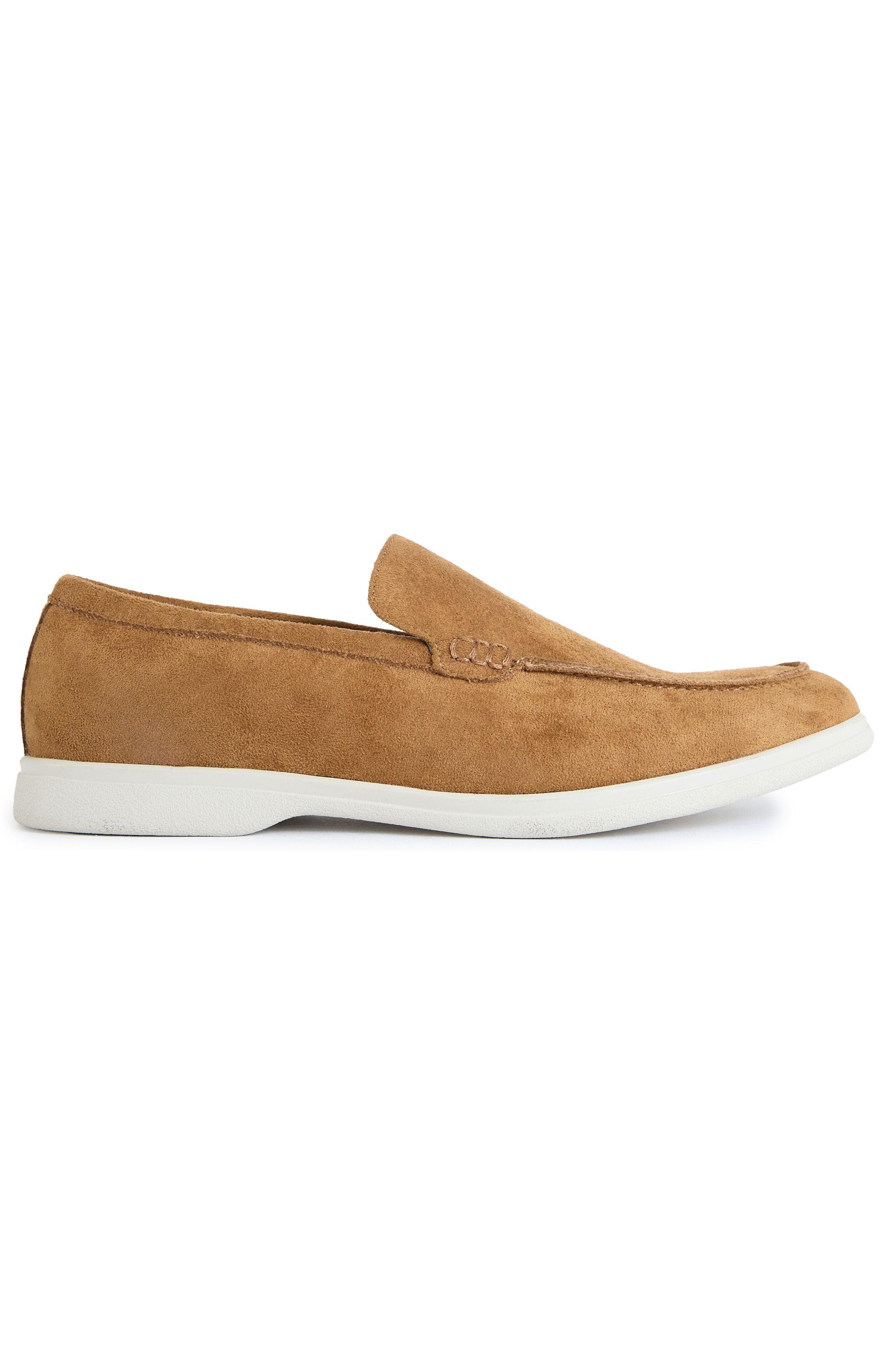 Cashew Slip On Loafers, Main, color, Tan