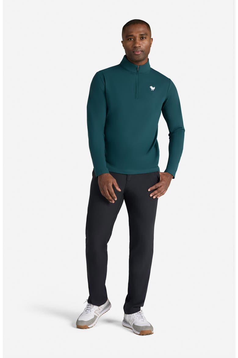 Velocity Quarter Zip Top, Alternate, color, PINE