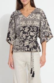 Lysse Ipanema Mix Print Woven Shirt