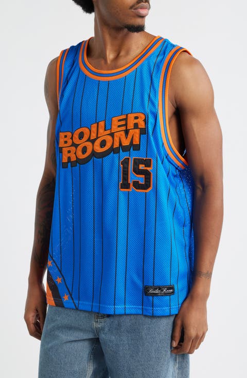 Graphic Mesh Basketball Jersey