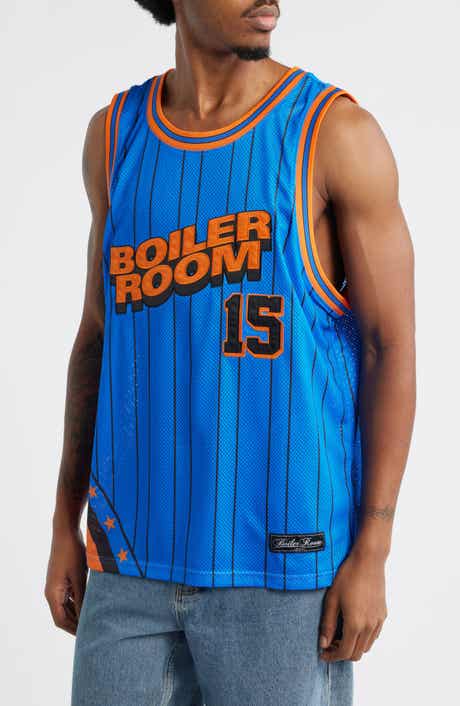 BOILER ROOM Graphic Mesh Basketball Jersey