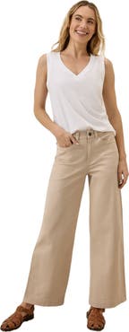 Pact Organic Cotton Softspun V-Neck Tank