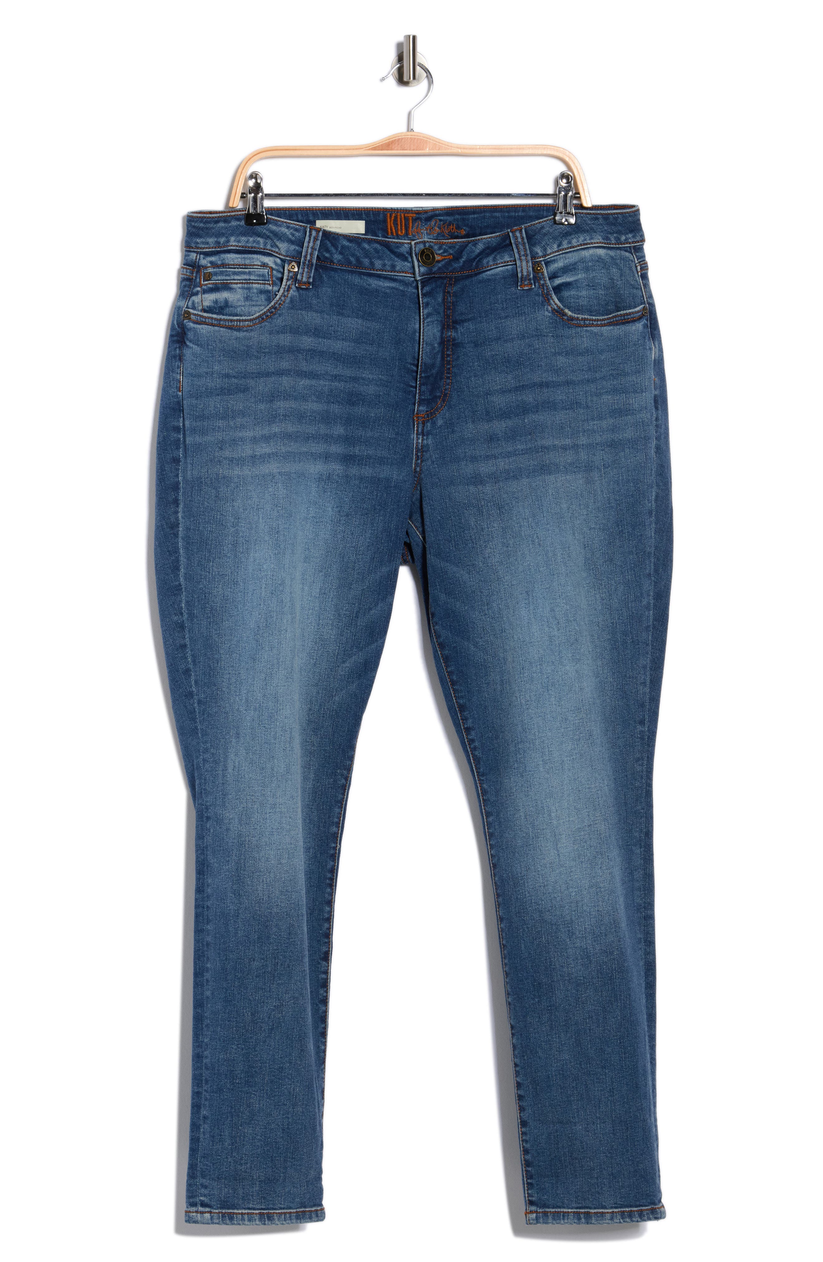 KUT from the Kloth Katy Boyfriend Flap Pocket Jeans