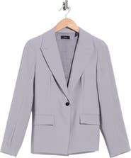 Theory Angled Wool Blend Blazer